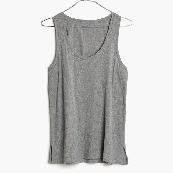 Madewell Tops - Madewell Whisper Cotton Scoop Tank Top